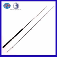 FD007 high hardness 100% carbon fiber fishing rod with EVA handle