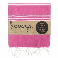 Turkish Towel From Loopys – Pink Lemonade Original Turkish Towel