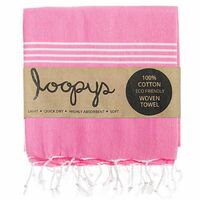 more images of Buy Turkish Towels Online – Bubblegum Pink Original Turkish Towel