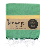 Apple \ Lemon Australia Candy Stripe Turkish Towel | Loopys Towels