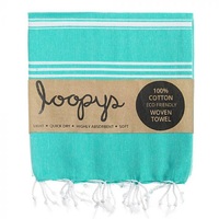 Turquoise Original Turkish Towel | Loopys Towels