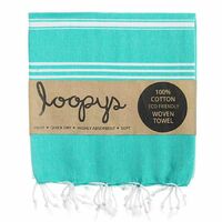 more images of Buy Turquoise Original Turkish Towel Online | Visit Loopys
