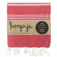 more images of Scarlet Original Turkish Towel | Soft To Touch And Ideal For Daily Use
