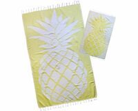 more images of Lemon Pineapple Turkish Towel | Loopys