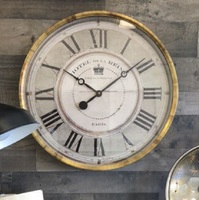 more images of Hotel Reine Gray Clock 23"