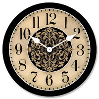 more images of Arbor Decorative Tan Clock