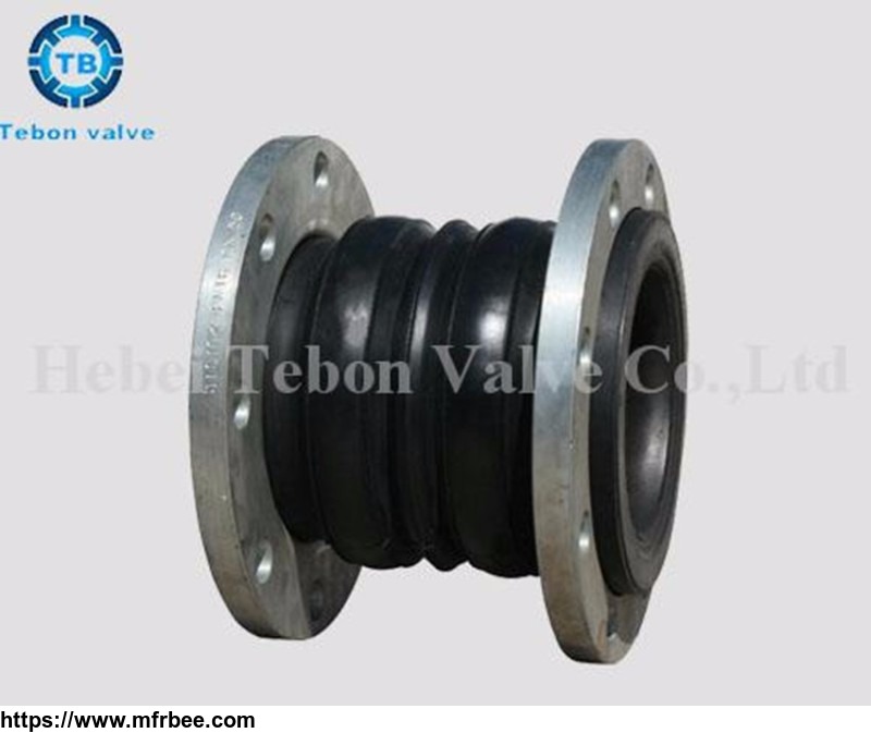 flanged_rubber_expansion_flexible_joints_compensator_dn2_dn3_dn4_