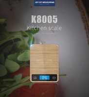 Electronic glass kitchen scale