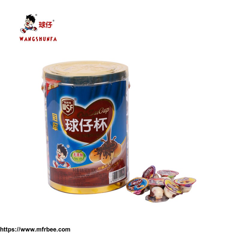 children_like_yummy_milky_snack_mini_chocolate_cup_with_biscuit_ball_manufacture