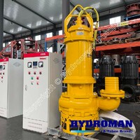 Hydroman® Submersible Sludge Sewage Pump for WWTP with Control Panel