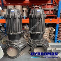 Hydroman® Submersible Electric Mud Pump for Sludge Transport Cleaning