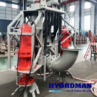 Hydroman® Electric Submersible Slurry Pump with Agitator for Pumping Mud