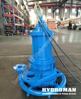 Hydroman® Electric Submersible Clay Dredging Pump with Cutter Ring