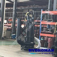 Hydroman® Submersible Portable Mud Suction Pump for Barge Unloading