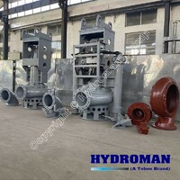 Hydroman® Hydraulic Driven Submersible Sand Dredging Slurry Pump with Side Excavators