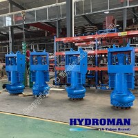 Hydroman® Hydraulic Offloading Submersible Sand Pump for Dredging Marinas