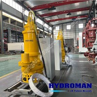 Hydroman® Submersible Agitator Slurry Pump for Sand Dredging with Star Delta Starters