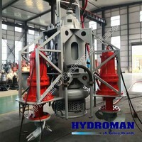 Hydroman® Electric Submersible Slurry Pump with Agitator for Pumping Mud