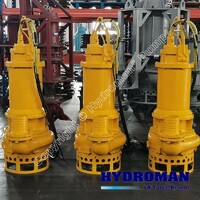 Hydroman® Electric Submersible Industrial Sludge Pump for Harbor Reclamation Project