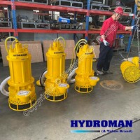 Hydroman® Submersible Mud Sludge Water Pump for Water Treatment Solutions