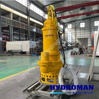 Hydroman® Under Water Submersible Slurry Pump Dredge Sand