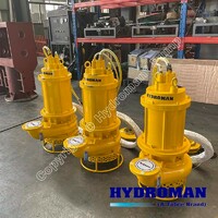 Hydroman® Slurry Submersible Pump with Side Cutters and Jet Ring