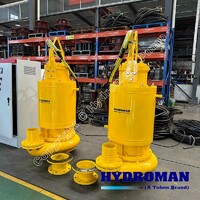 Hydroman® Submersible Slurry Sand with Water Mixture Pump for Barge Unloading