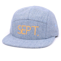 Flat embroidery canvas hot selling 5 panel cap