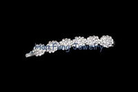 more images of Wedding Crystal Bridal Jewelry With Elegant Flower Crystal Clips