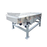 linear vibrating sifter screen sieve machine