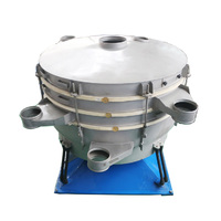 rotary swing sieve with for sorting sand
