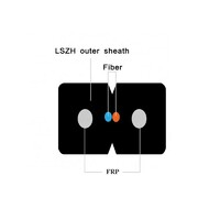 GJXFH-2B Fiber Optic Drop Cable-Square