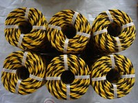 tiger rope/Yellow/black tiger rope / tiger rope /PE Tiger Rope