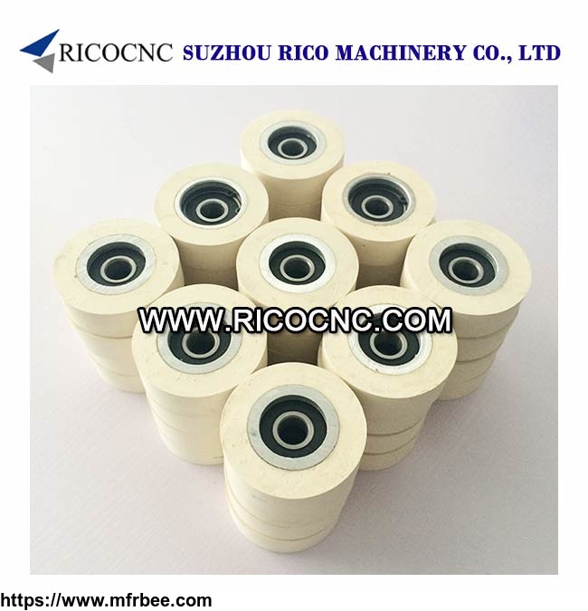 rubber_pressure_roller_wheels_with_bearing_for_edge_banding_machine