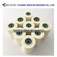 more images of Rubber Pressure Roller Wheels with Bearing for Edge Banding Machine