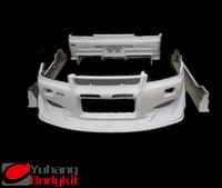 more images of Skyline R34 GTR VEILSIDE VS-GT FRP Bodykit Bumper Side Skirt Fiber Glass