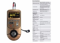 more images of Digital Ultrasonic Thickness Gauge TIME®2131 from ISO Certified Supplier