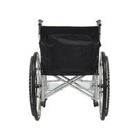 more images of Foldable Manual Wheelchair With 24 inch Pneumatic Wire Tyre YM119