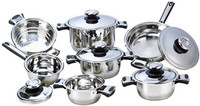 more images of Home use 12pcs stainless steel cookware set