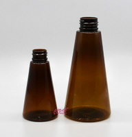 60ml-160ml PET triangle plastic cosmetic bottle