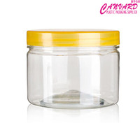 PET plastic jar for cookie 275g food grade