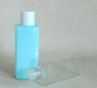 Rectangular PET lotion bottle