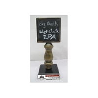 Chalkboard Beer Tap Handle With Oaks Colors DY-TH12