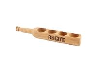 more images of Rogue Bottle Shape Four Holes Ale Tasting Paddle DY-TP7