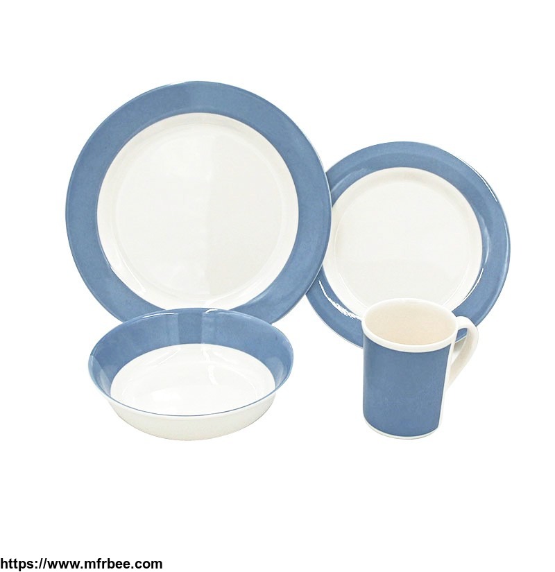 factory_direct_price_tableware_korean_dinnerware_set_blue_melamine_dinner_party_sets
