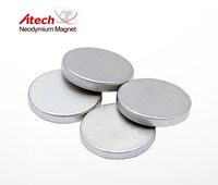 more images of 3/4 inch x 1/8 inch Circle Magents Industrial Magnets N42 Custom Round Magnet