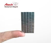 more images of Industrial Magnet 1 inch x1/4 inch x1/8 inch Magnetic Plate Thin Magnet Bar