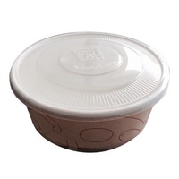 more images of 4-32OZ disposible paper soup bowl,noodle bowl or paper ice cream paper bowl