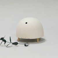 Bibo-Bamboo Fiber Base Portable Globe Cute Colorful Electric Ultrasonic Diffuser