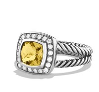 David Yurman Jewelry 7mm Petite Albion Ring with Lemon Citrine